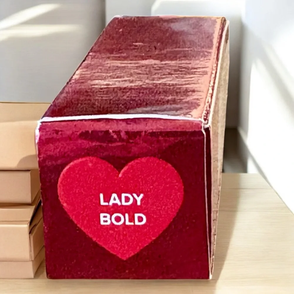 💎 Too Faced Lady Bold Cream Lipstick in Color Lady Bold Full-Size New In Box